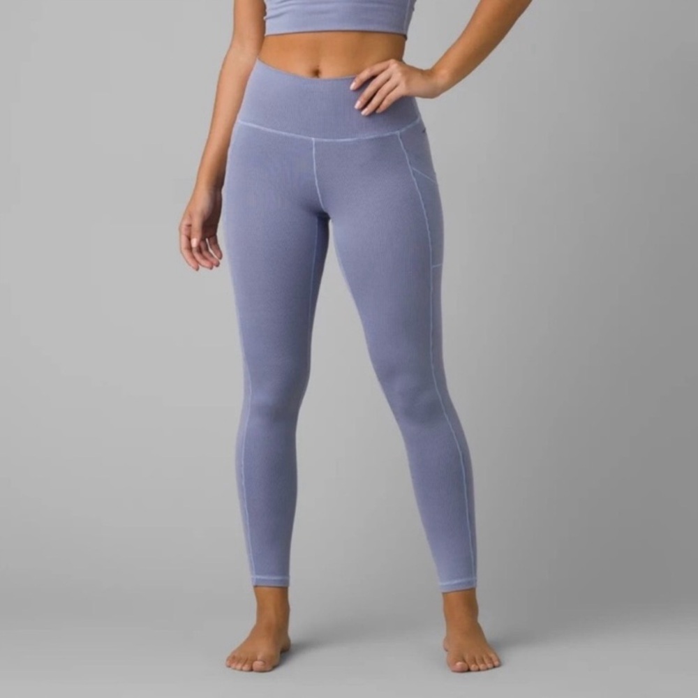 prAna Women's Becksa 7/8 Legging, Morning Glory‎ Heather